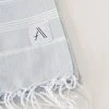 Amante Marketplace Home Goods Teleios Turkish Hand Towel - Gray
