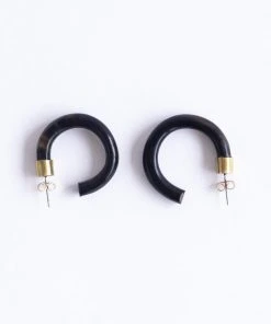 Abby Alley Jewelry Amber Hoops