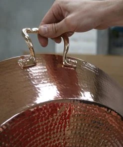 Amoretti Brothers Recycled Copper Paella Pan - 19" Home Goods