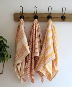 Anatolico Staff Favorites Boho Mustard Turkish Kitchen / Hand Towel