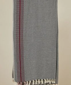 Anatolico Matia Turkish Blanket / Scarf - Gray