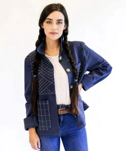 Anchal Clothing Chore Jacket - Navy