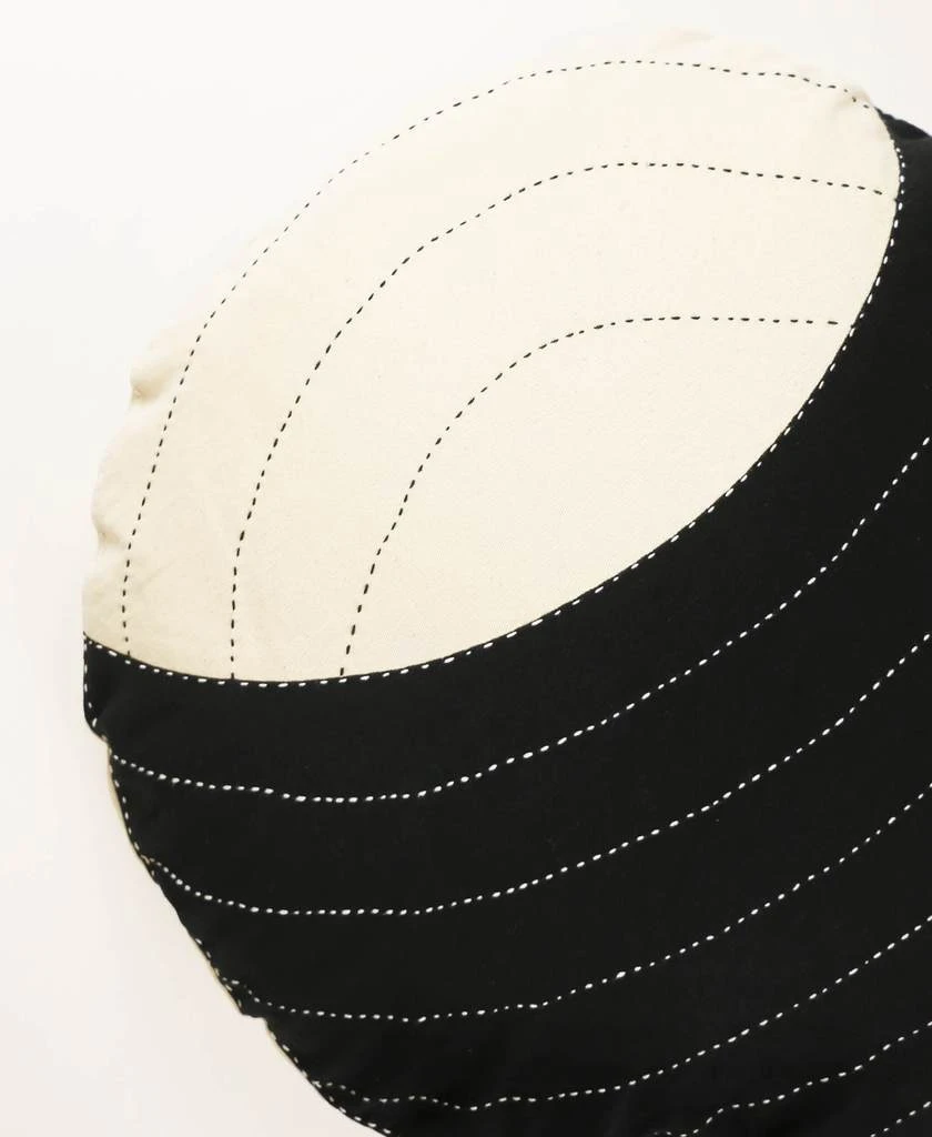 Anchal Crescent Throw Pillow - Charcoal Home Goods 4 Anchal Crescent Throw Pillow - Charcoal Home Goods