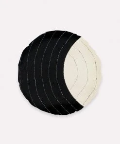 Anchal Crescent Throw Pillow - Charcoal Home Goods