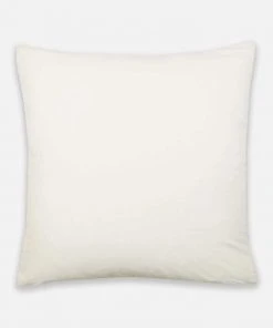 Anchal Home Goods Diamond Stitch Euro Throw Pillow - Bone