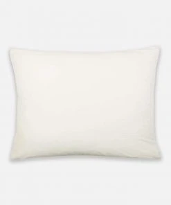 Anchal Diamond Stitch Standard Throw Pillow - Bone