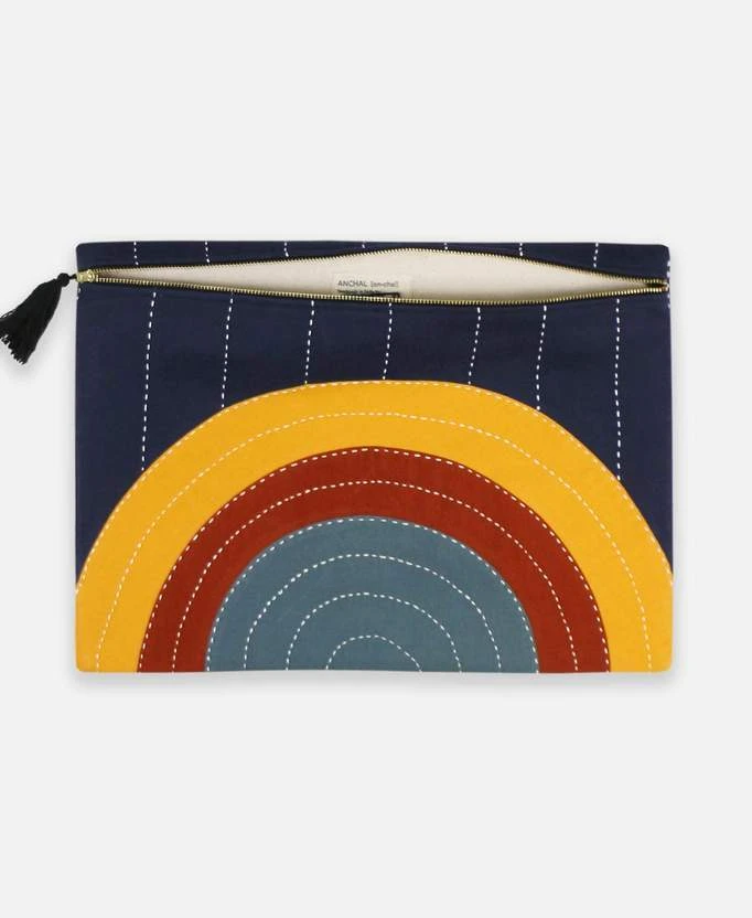 Anchal Rainbow Eclipse Oversized Pouch Accessories 5 Anchal Rainbow Eclipse Oversized Pouch Accessories