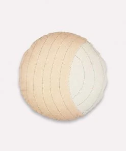 Anchal Crescent Throw Pillow - Ivory Home Goods