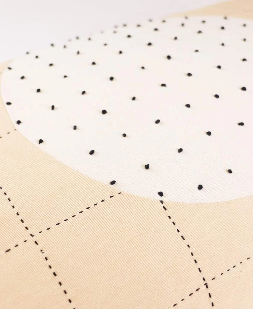 Anchal Lunar Dot Lumbar Pillow - Ivory Home Goods Anchal Lunar Dot Lumbar Pillow - Ivory Home Goods