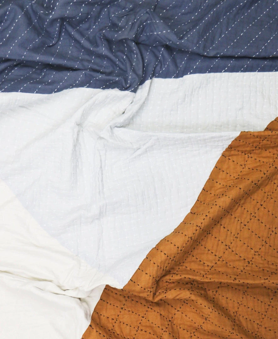 Anchal Home Goods Naari Throw Quilt 3 Anchal Home Goods Naari Throw Quilt