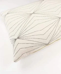 Anchal Home Goods Prism Lumbar Pillow - Bone 7 Anchal Home Goods Prism Lumbar Pillow - Bone