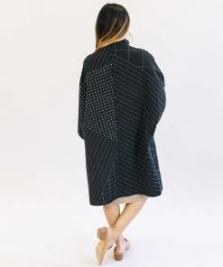 Anchal Cocoon Jacket - Charcoal