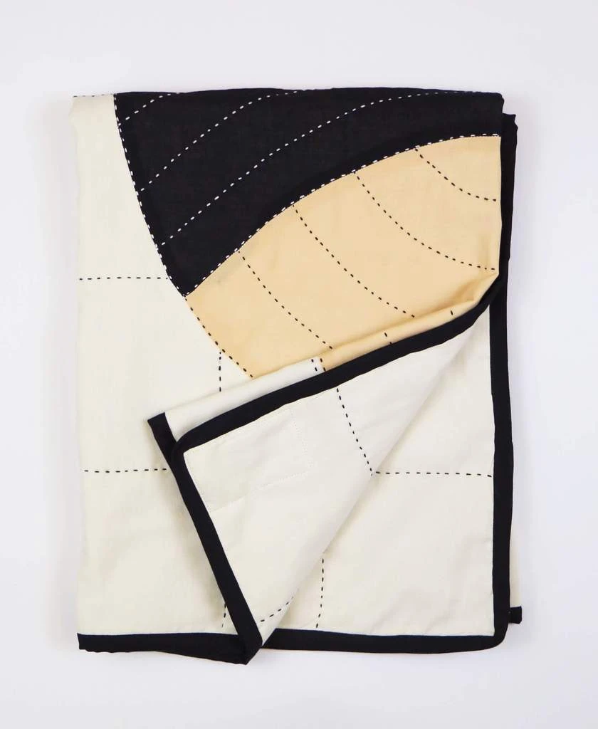 Anchal Home Goods Small Crescent Lattice Throw Quilt 8 Anchal Home Goods Small Crescent Lattice Throw Quilt