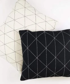 Anchal Graph Small Throw Pillow - Charcoal Home Goods