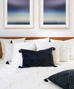 Anchal Tilt Lumbar Pillow - Charcoal