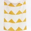 Anchal Triangle Throw Quilt - Mustard Home Goods
