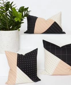 Anchal Saral Colorblock Lumbar Pillow Home Goods
