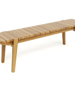 Masaya & Co. Furniture Apanas Slatted Top Outdoor Bench 7 Masaya & Co. Furniture Apanas Slatted Top Outdoor Bench