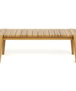 Masaya & Co. Furniture Apanas Slatted Top Outdoor Bench 5 Masaya & Co. Furniture Apanas Slatted Top Outdoor Bench