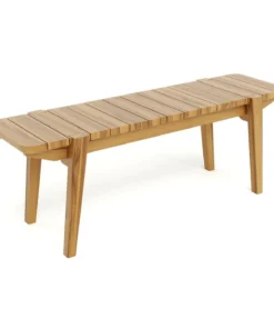 Masaya & Co. Furniture Apanas Slatted Top Outdoor Bench 8 Masaya & Co. Furniture Apanas Slatted Top Outdoor Bench