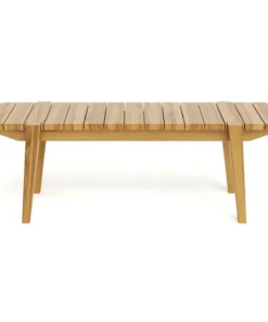 Masaya & Co. Furniture Apanas Slatted Top Outdoor Bench 6 Masaya & Co. Furniture Apanas Slatted Top Outdoor Bench