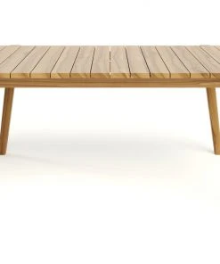Masaya & Co. Apanas Slatted Top Outdoor Dining Table Furniture