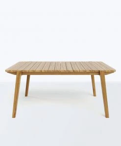 Masaya & Co. Apanas Slatted Top Outdoor Dining Table Furniture