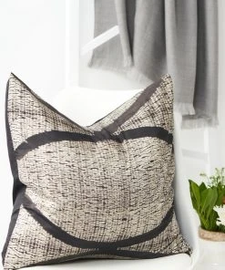 Studio Variously Home Goods Arc Silk Throw Pillow - Black