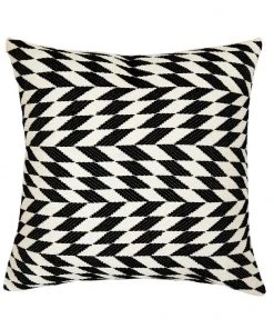 Archive New York Home Goods Almolonga Throw Pillow - Black Diamond