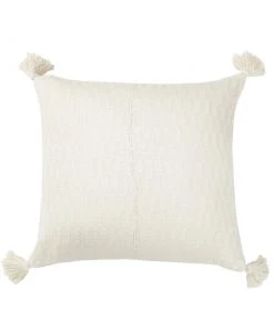Archive New York Antigua Throw Pillow - Natural White Home Goods