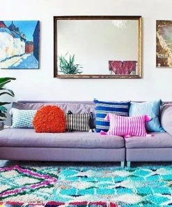 Archive New York Antigua Lumbar Pillow - Black + White 8 Archive New York Antigua Lumbar Pillow - Black + White