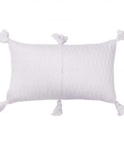 Archive New York Antigua Lumbar Pillow - Bright White Home Goods