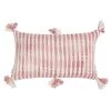 Archive New York Home Goods Antigua Lumbar Pillow- Faded Pink Striped