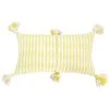 Archive New York Antigua Lumbar Pillow - Faded Yellow Striped Home Goods
