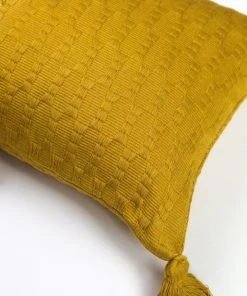 Archive New York Antigua Lumbar Pillow - Ochre