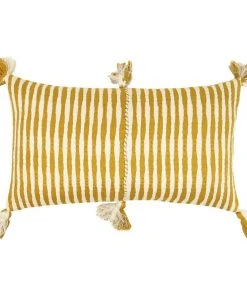 Archive New York Home Goods Antigua Lumbar Pillow - Ochre Striped