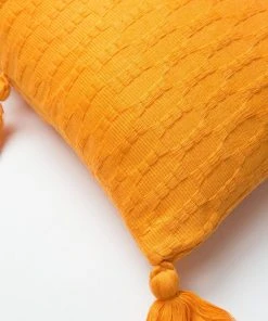 Archive New York Antigua Lumbar Pillow - Orange