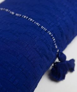 Archive New York Antigua Lumbar Pillow - Royal Blue