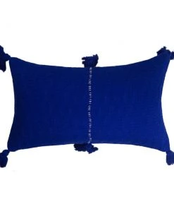 Archive New York Antigua Lumbar Pillow - Royal Blue