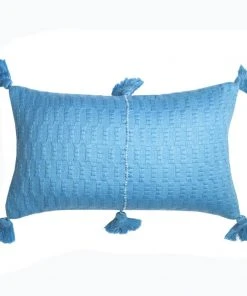 Archive New York Home Goods Antigua Lumbar Pillow - Sky Blue