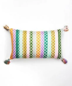 Archive New York Comalapa Lumbar Pillow - Multicolor