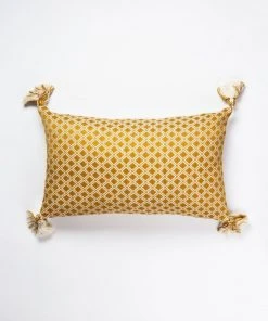 Archive New York Comalapa Lumbar Pillow - Ochre