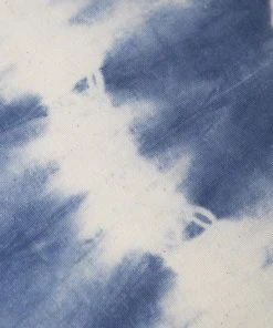 Archive New York Indigo Striped Shibori Lumbar Pillow Cover