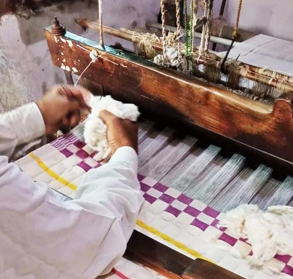 Archive New York Quilted Suzani Throw Blanket - Yellow + Pink Stripe Archive New York Quilted Suzani Throw Blanket - Yellow + Pink Stripe