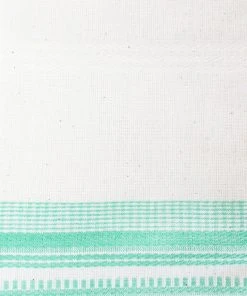 Archive New York White + Mint Kitchen Towel