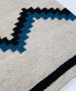 Archive New York Zapotec Zig Zag Wool Rug #6