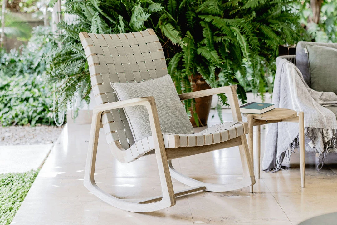 Masaya & Co. Arenal Sunbrella Outdoor Rocking Chair Furniture 2 Masaya & Co. Arenal Sunbrella Outdoor Rocking Chair Furniture