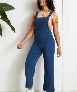 North Of West Ariel Upcycled Overalls - Midnight Sale