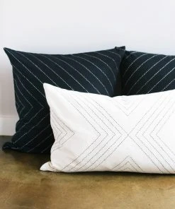 Anchal Arrow Stitch Throw Pillow Home Goods