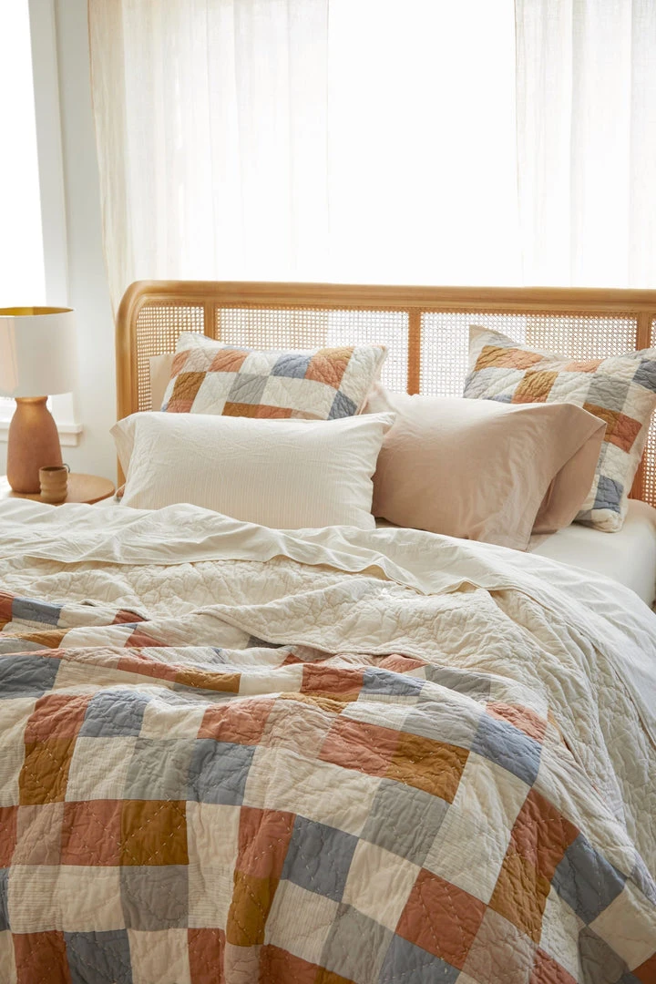 Coyuchi Home Goods Ashbury Patchwork Sham 3 Coyuchi Home Goods Ashbury Patchwork Sham